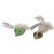 Flamingo Kattmyntamus Katti Mouse 2-pack catnip mus kattmynta kattleksak