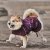 hurtta mudventure coat eco regnjacka eggplant vinröd skaljacka finsk premium hundkläder eco miljövänlig