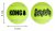 Kong Airdog Squeakair Tennisboll 3-pack S 5 cm
