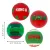 kong holiday occasions ball 4-pack tennisboll hundboll leksak hundleksak boll olika varianter julboll hund 4 olika