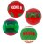 kong holiday occasions ball 4-pack tennisboll hundboll leksak hundleksak boll olika varianter julboll hund 4 olika