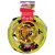 KONG Play Spaces Rave Cave kattunnel multisensorisk musik lampor rejv kattleksak gul tunnel lek katt