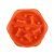 Petcare Active Canis Dog bowl with slow feeder aktiveringsskål gul grön orange plast hundskål med mönster äta långsamt slowfeeds