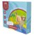 Petcare Active Canis Hundpool med palm, 163x100x44cm sprinkler vattenlek splash gul blå grön