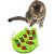Petstages Cat Puzzle & Play Buggin Out Nina Ottosson kattaktivering kattpussel blad grön puzzel godisgömma födosök