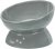 Matskål XXL, upphöjd, keramik, 0.35 l/ø 17 cm, grå