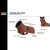 rukka tundra mini coat tile red hundtäcke för små hundar små storlekar hund roströd vintertäcke mini