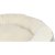 Trixie Bädd Leo rund, ø 50 cm, creme hundbädd mjuk mysig kant beige hund katt plysch