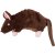 gosdjur hundgosdjur mjuk hundleksak mjukdjur återvunnen miljövänlig pipleksak brun råtta trixie