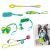 hundleksak dragleksak bungee expander polyester boll tpr tugg dragkamp kampleksak turkos limegrön trixie