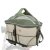 Trixie Cykelkorg bak, 33 × 40 × 46 cm, olivgrön beige mjuk polyester nät hundbur cykelbur