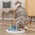 Trixie Dog Activity Flip Board XXL, Nivå 2, ø 28 cm hundleksak hundspel hundpussel aktiveringsleksak hund blå grön ny färg