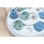 Trixie Dog Activity Flip & Fun, Nivå 2, ø 23 cm aktiveringsleksak hundleksak hundpussel hundspel aktiveringsspel ny färg blå grö