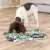Trixie Dog Activity Sniffing Carpet, Nivå 1, 50 × 34 cm hundleksak aktivering godisgömma aktiveringspussel ny färg grön blå grå