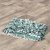Trixie Dog Activity Sniffing Carpet, Nivå 1, 50 × 34 cm hundleksak aktivering godisgömma aktiveringspussel ny färg grön blå grå