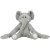 hundleksak mjukdjur gosdjur elefant plysch polyester mjuk hund grå trixie 41 cm
