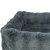 trixie elli hundbädd mörkgrå plysch polyester mjuk hundsäng avtagbart överdrag halkfri flera storlekar 60 cm 80 cm 100 cm 120 cm