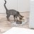 Trixie Keramikskål Leo, 0,3 lø 12 cm, brun katt hund leopardmönster skål keramik