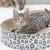Trixie Klösbädd Leo, 63 × 10 × 35 cm, creme klös kattklös leksak katt leopardmönster beige brun wellpapp