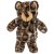 Trixie Leo björn, 30 cm, leo gosdjur nallebjörn hundleksak pip brun
