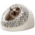 Trixie Leo igloo, 35 × 26 × 41 cm, creme kattbädd liten hund katt beige leopard plysch