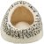 Trixie Leo igloo, 35 × 26 × 41 cm, creme kattbädd liten hund katt beige leopard plysch