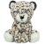 Trixie Leopard plysch 27 cm snöleopard ljus vit nallebjörn hundleksak pip