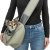 Trixie Sling frontväska, 50 × 25 × 18 cm, ljusgrön grå handsfree bärväska transportväska fram sidan hundväska valpväska kattväsk