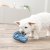 Trixie Snacksorm hopringlad, TPR, ø 18 cm hundleksak godisgömma aktiveringsleksak aktivering hund blå gummi