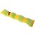 Yeowww! Big Kicker 30 cm catnip kattmynta ekologisk kattleksak stor 100% kattmynta bomull kaninspark brottas kattlek gul grön