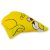 Yeowww! Catnip Chubbymouse 8 cm äkta ekologisk kattmynta kattleksak mus gul knasig knubbig