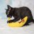 Yeowww! Chicata Banan catnip äkta ekologisk kattmynta gul banana kattleksak