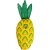 Yeowww! Pineapple 18 cm ananas catnip äkta ekologisk kattmynta kattleksak kvalitet prassel blad gul grön