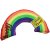 Yeowww! Rainbow 15 cm catnip äkta ekologisk kattmynta regnbåge kattleksak pride röd orange gul grön blå lila bomull kvalitet