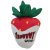 Yeowww! Strawberry jordgubbe catnip ekologisk kattmynta äkta kattleksak chokladdoppad vit choklad röd grön bomull