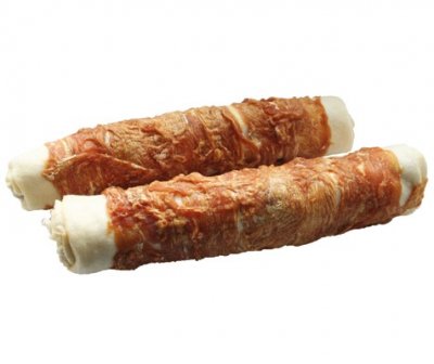 Zoom bild av 2pets Retrievertugg m kycklingfilé 20cm, 2-pack, ca 260-280g