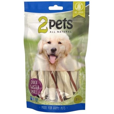 Zoom bild av 2pets Tuggtwister med ankfilé