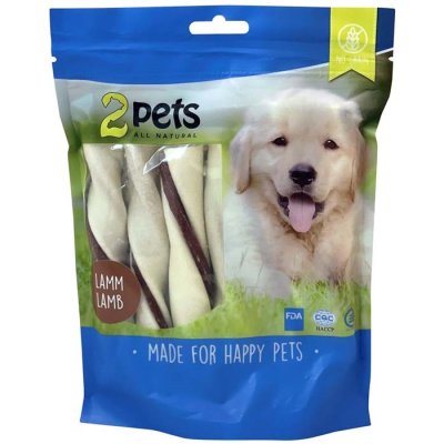 Zoom bild av 2pets Tuggtwister med lamm
