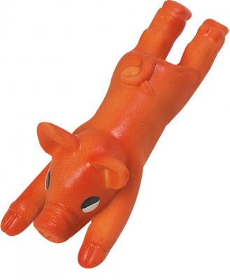 Zoom bild av Latexdjur med pip Small Animal 13 cm