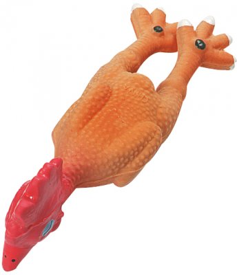 Zoom bild av Latexdjur med pip Small Animal 13 cm