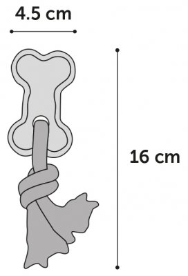 Zoom bild av Valpkit leksaker Dt Loekie 3 Puppy Toys Tpr