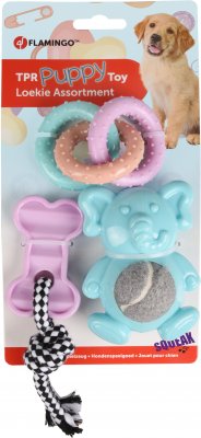 Zoom bild av Valpkit leksaker Dt Loekie 3 Puppy Toys Tpr