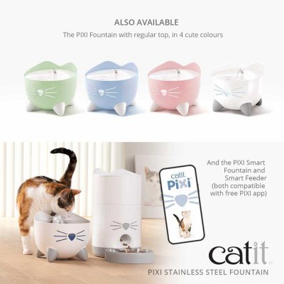 Zoom bild av Vattenfontän Catit Pixi 2.5L Grön