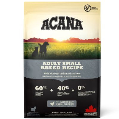 Zoom bild av Acana Adult Small Breed Recipe hundfoder premium kvalitet kyckling flundra liten hund