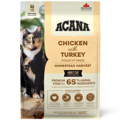 Zoom bild av Acana Cat Homestead Harvest kattfoder premium kvalitet kyckling kalkon vuxen katt