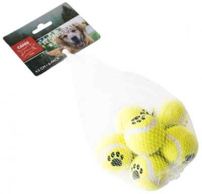 Active Canis små tennisbollar 4,5 cm 6-pack