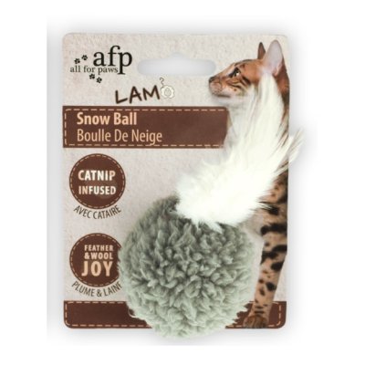 Zoom bild av AFP Lambswool-Snow Kattboll Kattmynta