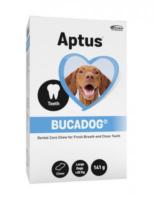 Aptus Bucadog Tuggbitar Large tandvård hund tugg