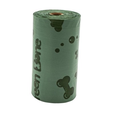 Zoom bild av Bajspåsar Green Bone Fresh Cotton flerpack