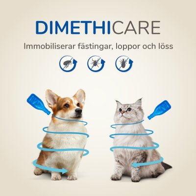 Beaphar Dimethicare Line-on Fästingmedel för hundar